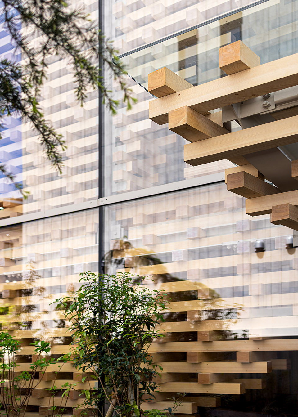aeaj green terrace by kengo kuma and associates