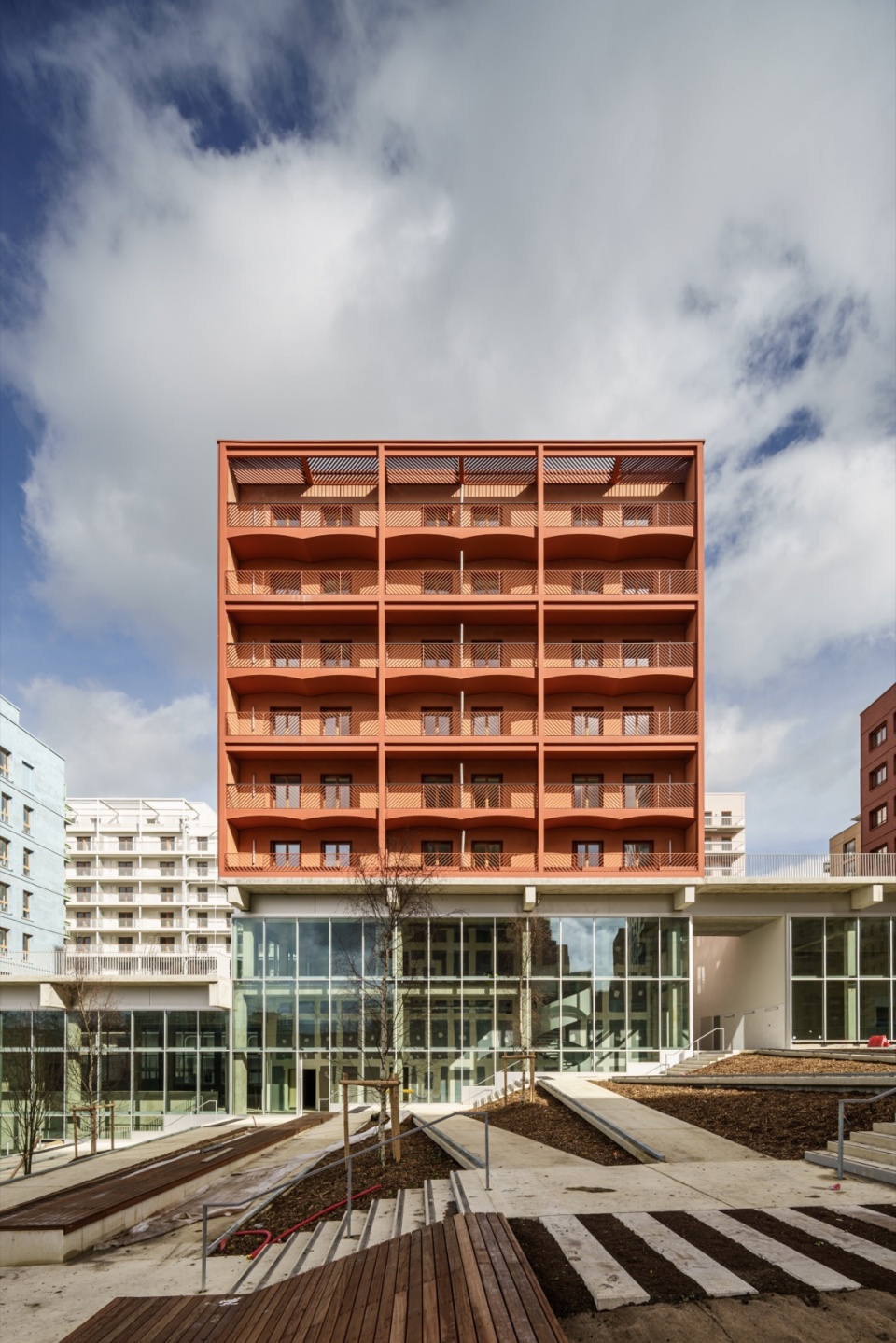 an olympic village for a high performing city by brenac gonzalez associes