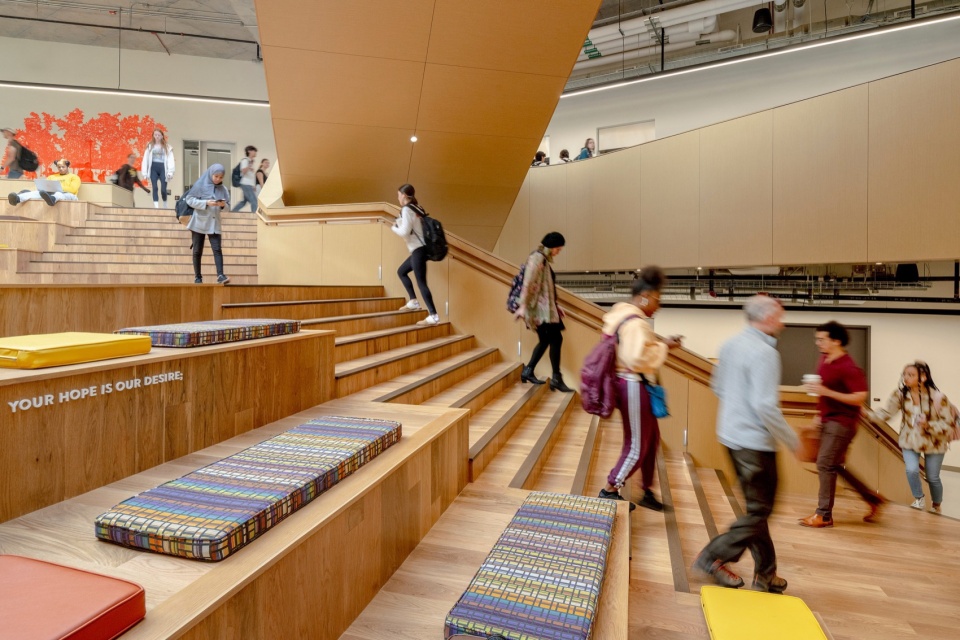 western michigan university student center by cannondesign