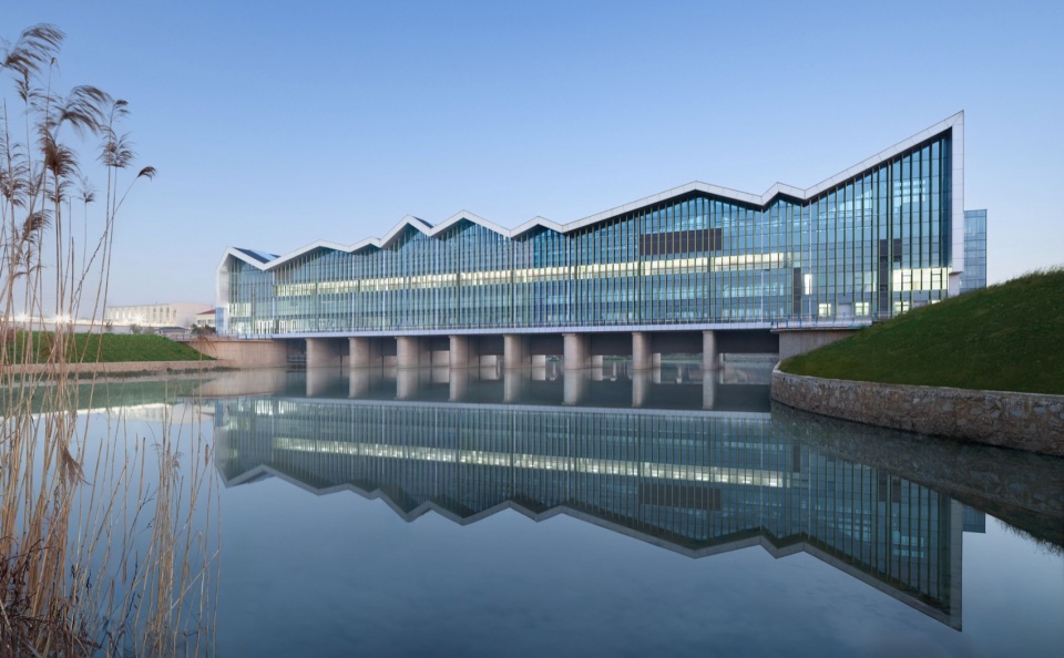 Guangde Water Exhibition Hall China by HM International