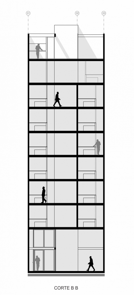 justiniano building by s estudio