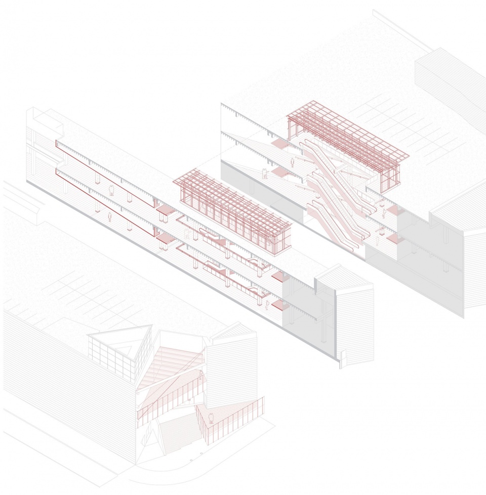 remodeling in nuevocentro shopping by ar mondejar arquitectos