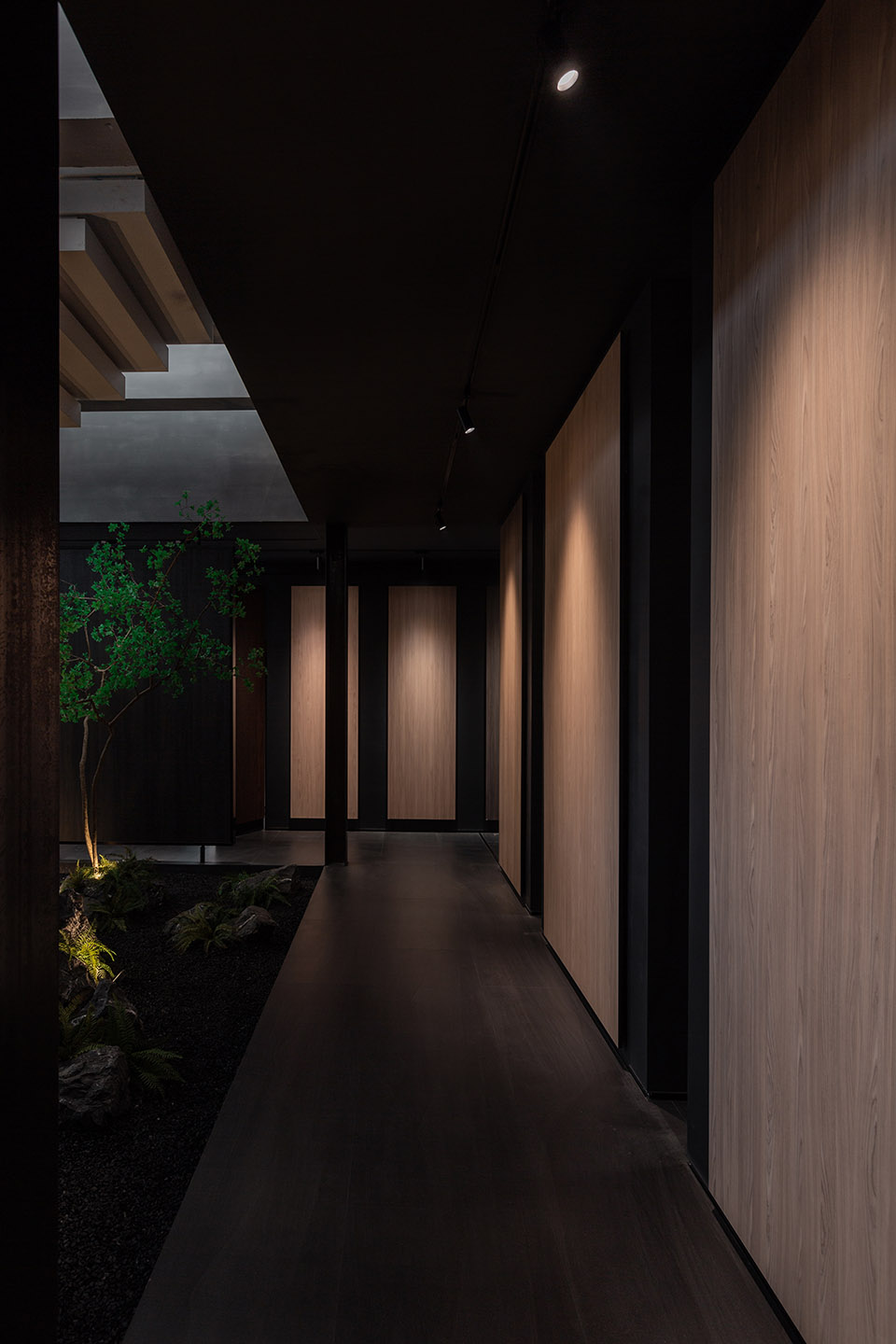 cloud life board exhibition hall by a n d design