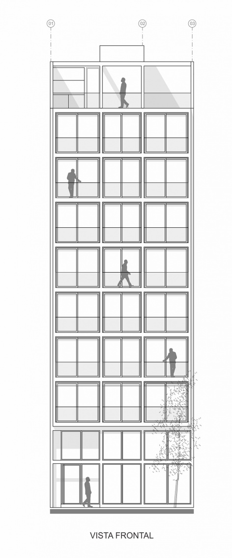 justiniano building by s estudio