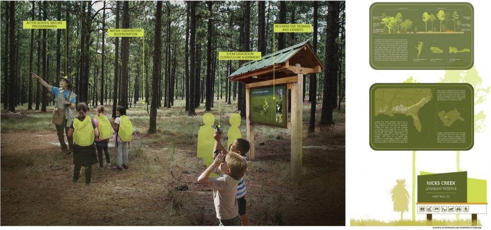 2023 ASLA ANALYSIS AND PLANNING AWARD OF HONOR Nicks Creek Longleaf Reserve Conservation Management Plan by NC State University Coastal D...
