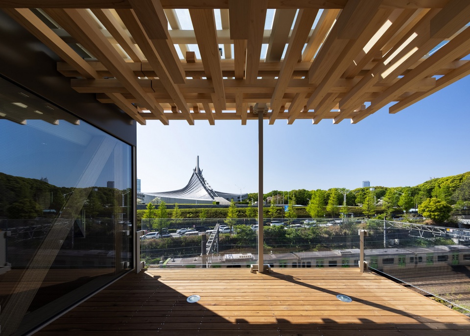 aeaj green terrace by kengo kuma and associates