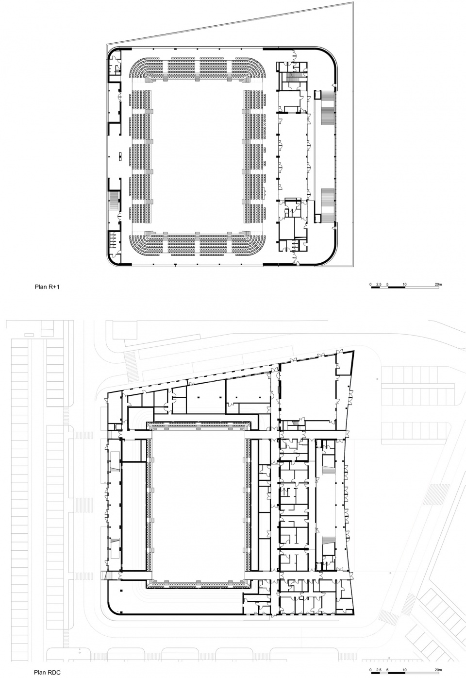 palais des sports by panorama architecture