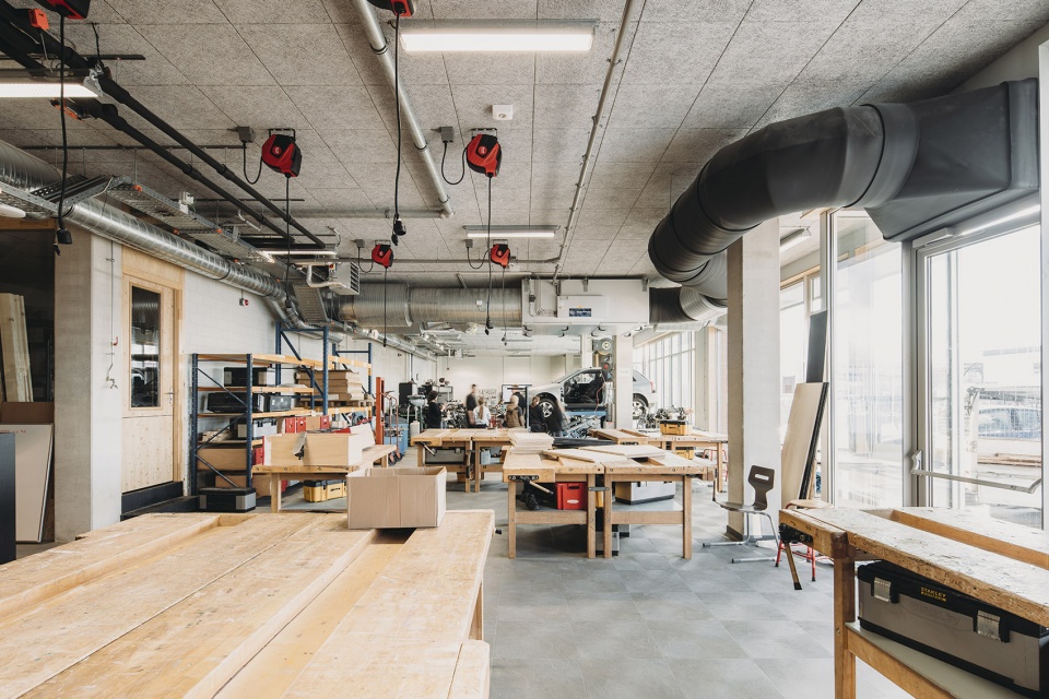 the new school building for het element by de zwarte hond