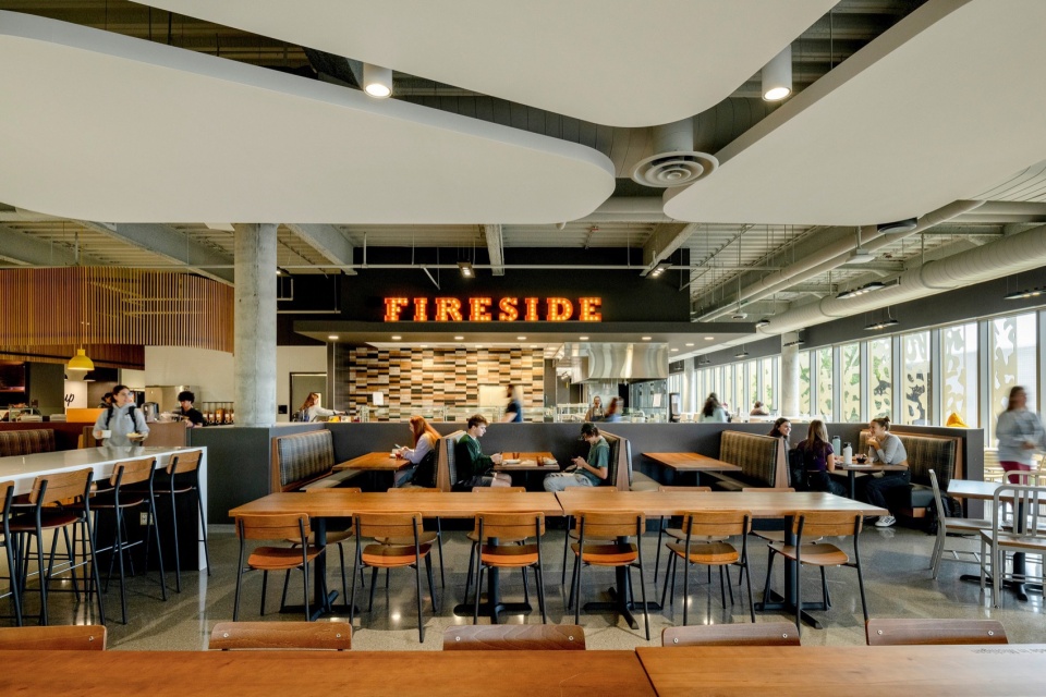 western michigan university student center by cannondesign