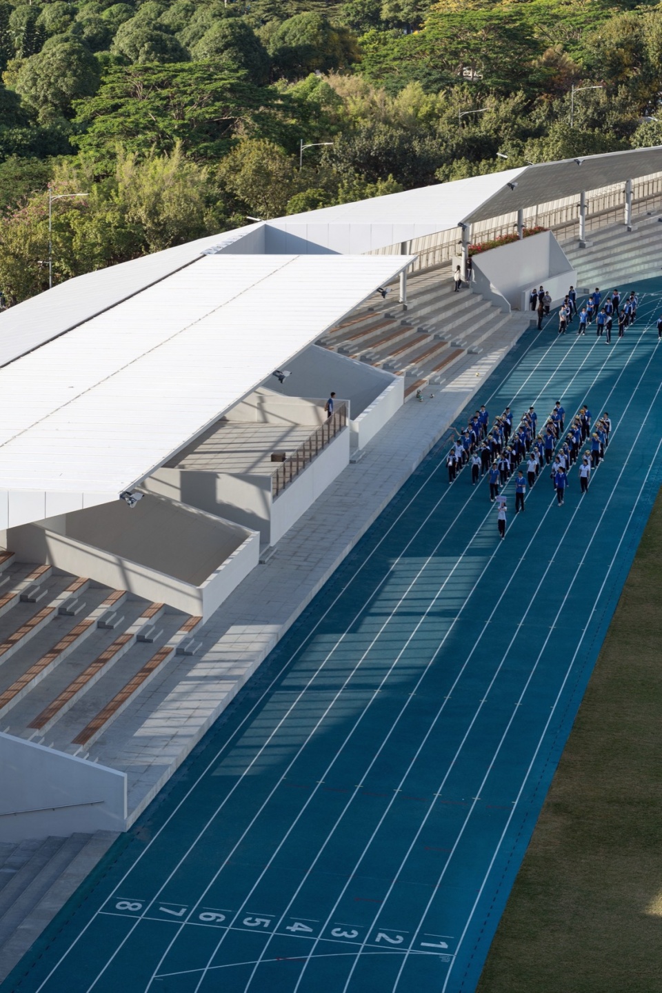 Futian High School Campus China by reMIXstudio