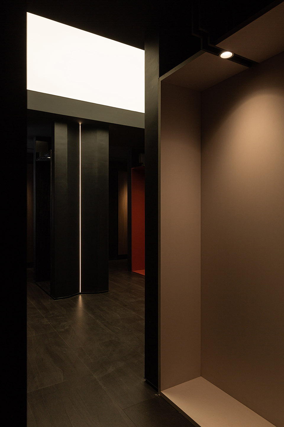 cloud life board exhibition hall by a n d design
