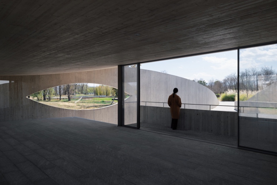jiapeng village service station by zhaoyang architects