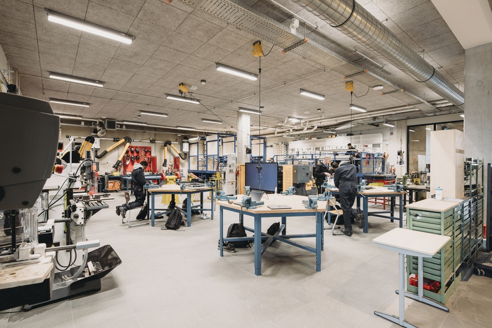 the new school building for het element by de zwarte hond