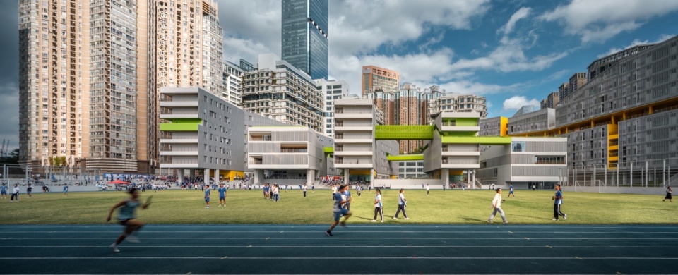 Futian High School Campus China by reMIXstudio
