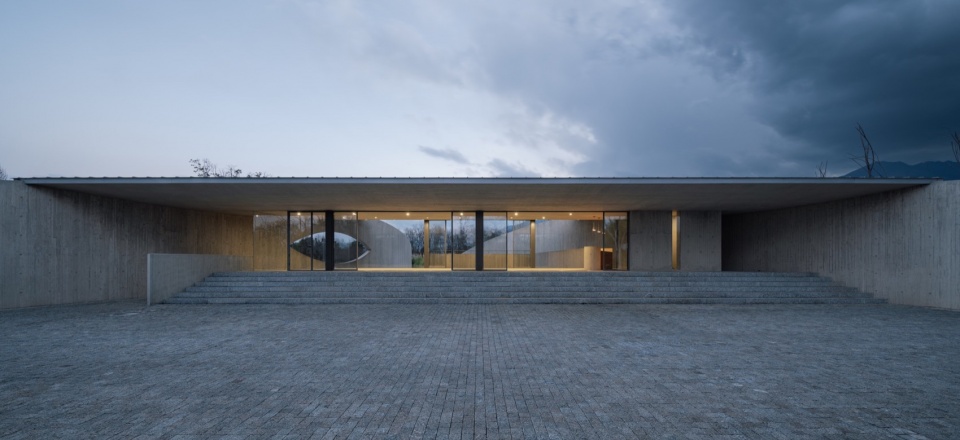 jiapeng village service station by zhaoyang architects