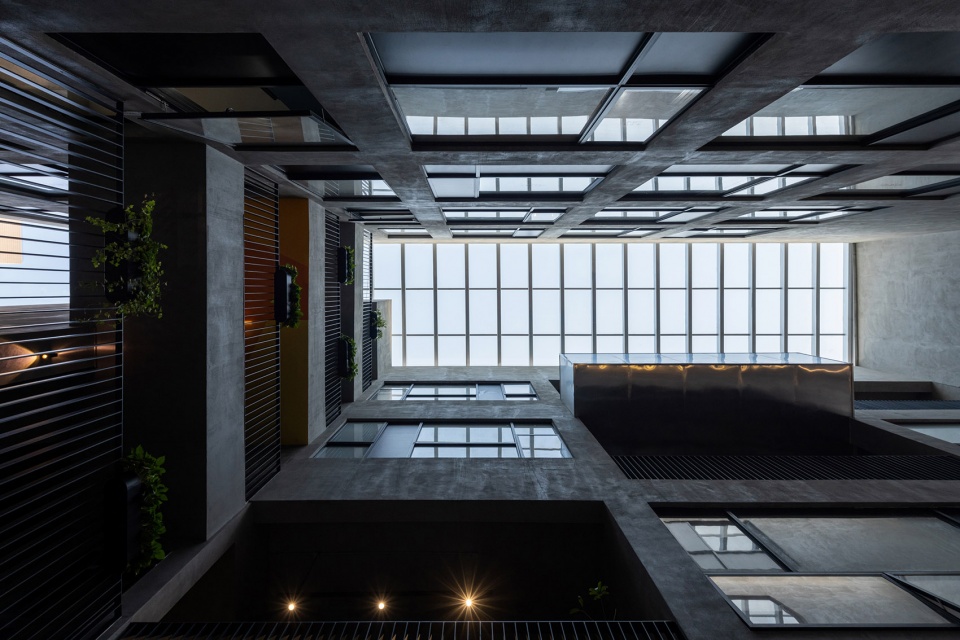 the renovation of 7 and 8 buildings in dongcai industrial park by atelier diagonal
