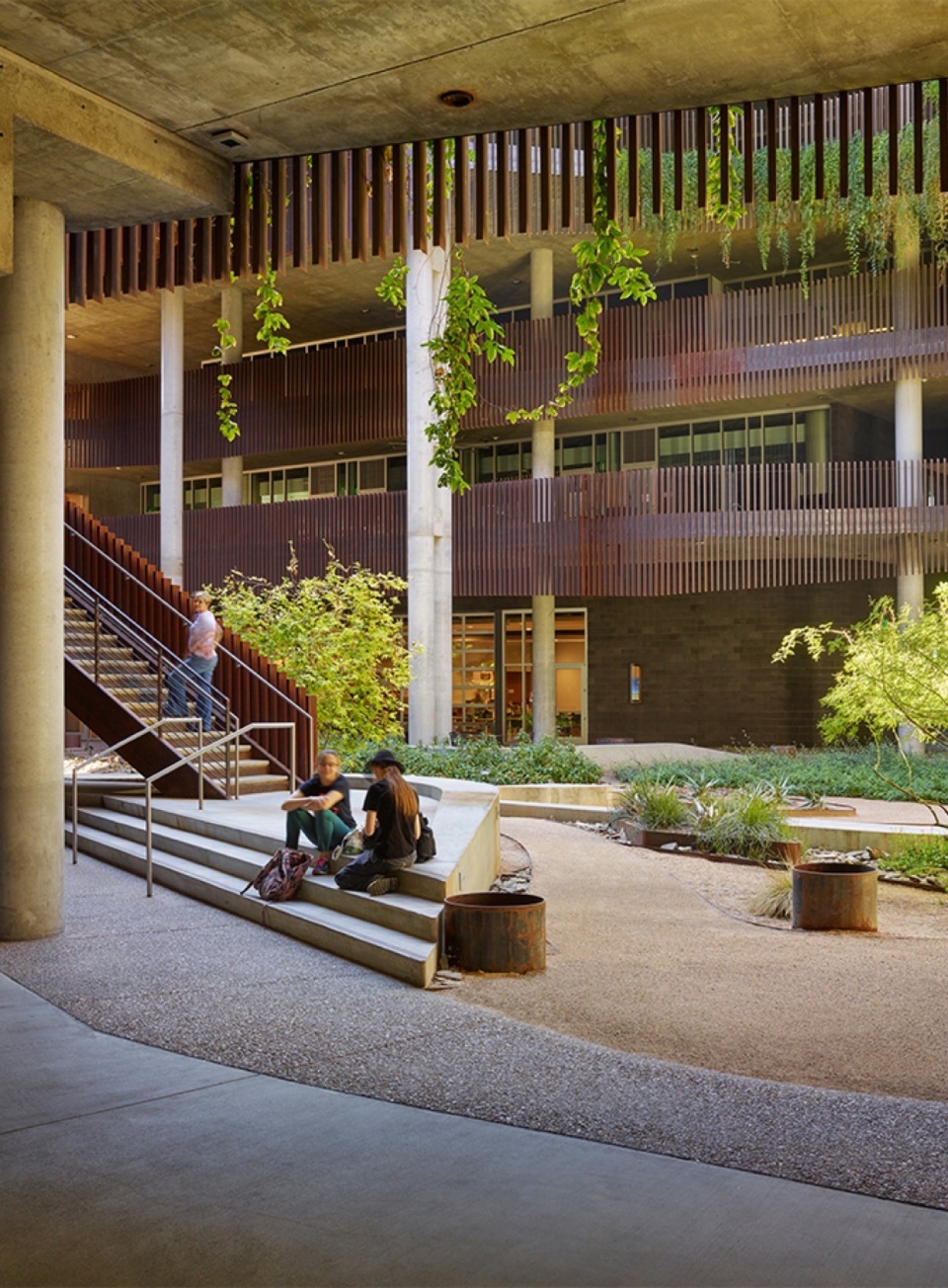 2023 ASLA GENERAL DESIGN AWARD OF HONOR University of Arizona Environment Natural Resource II by COLWELL SHELOR LANDSCAPE ARCHITECTURE