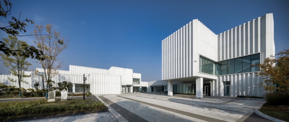 nanyang world rose grand view garden scientific research building design by atelier folie