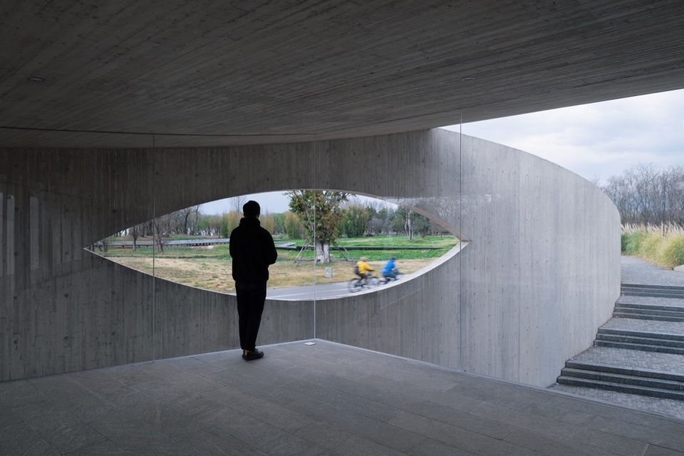 jiapeng village service station by zhaoyang architects
