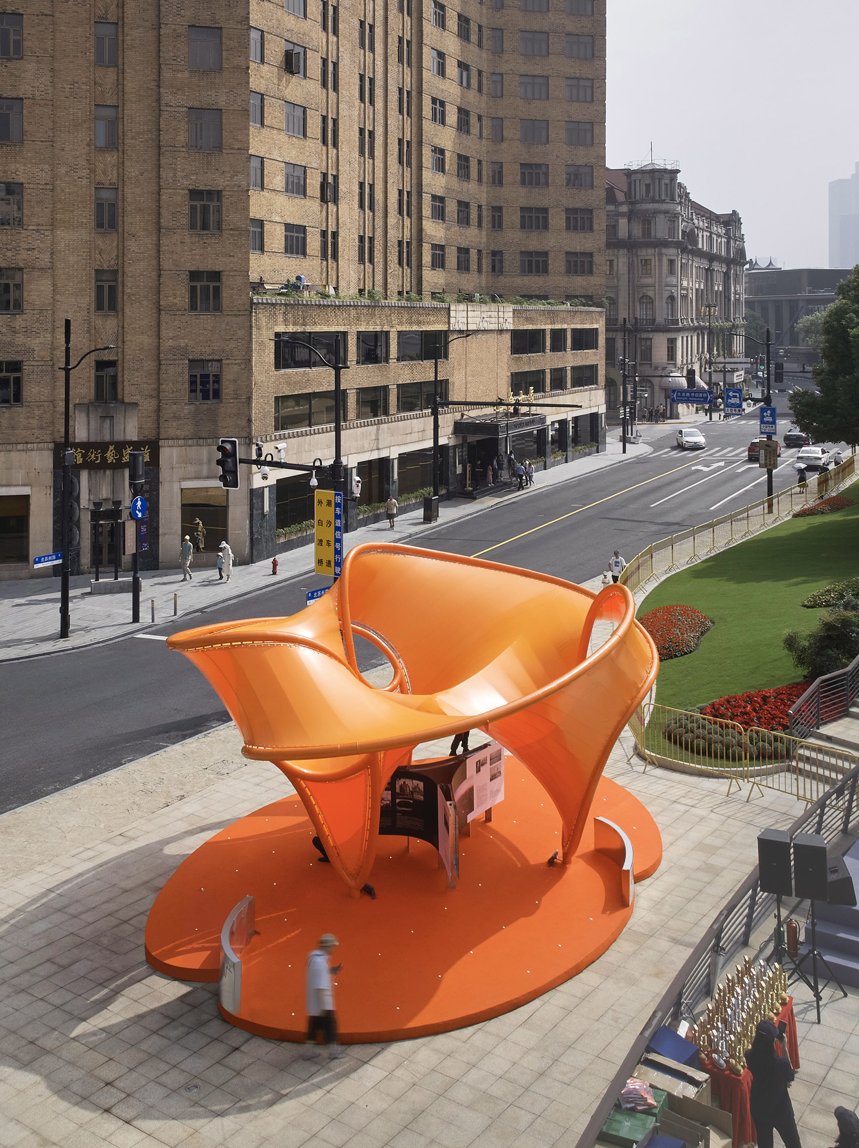 the eddy pavilion by atelier zeros