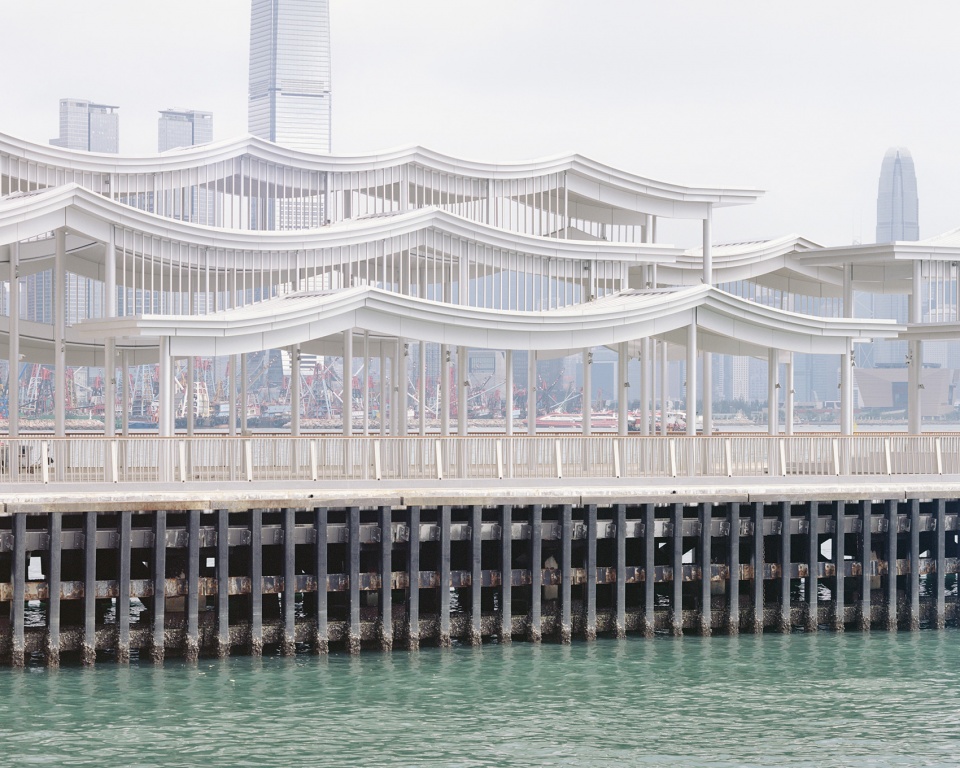 cheung sha wan pier canopy by new office works