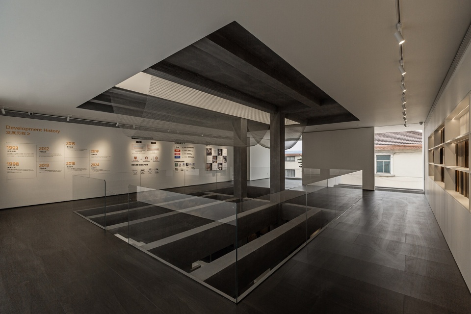 cloud life board exhibition hall by a n d design
