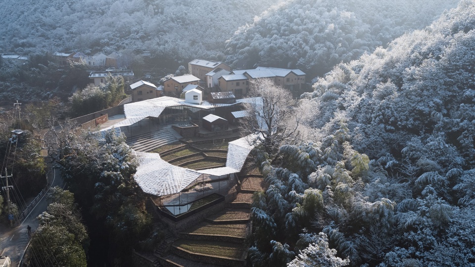 flowing cloud pavilion china by sou fujimoto architects