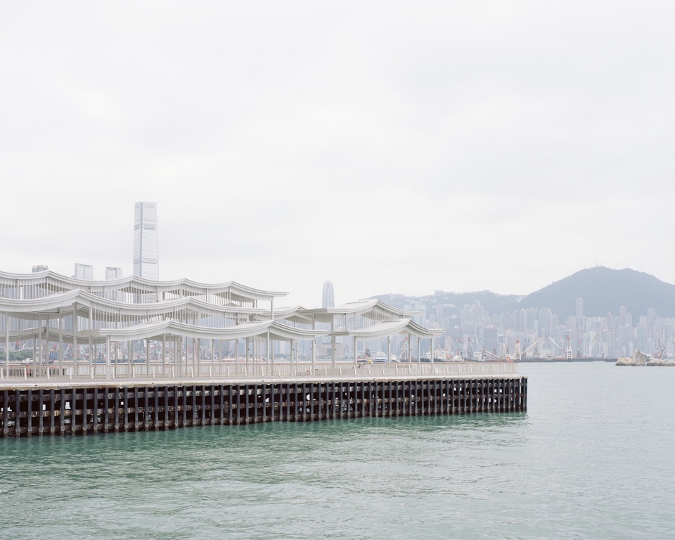 cheung sha wan pier canopy by new office works