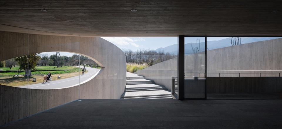 jiapeng village service station by zhaoyang architects