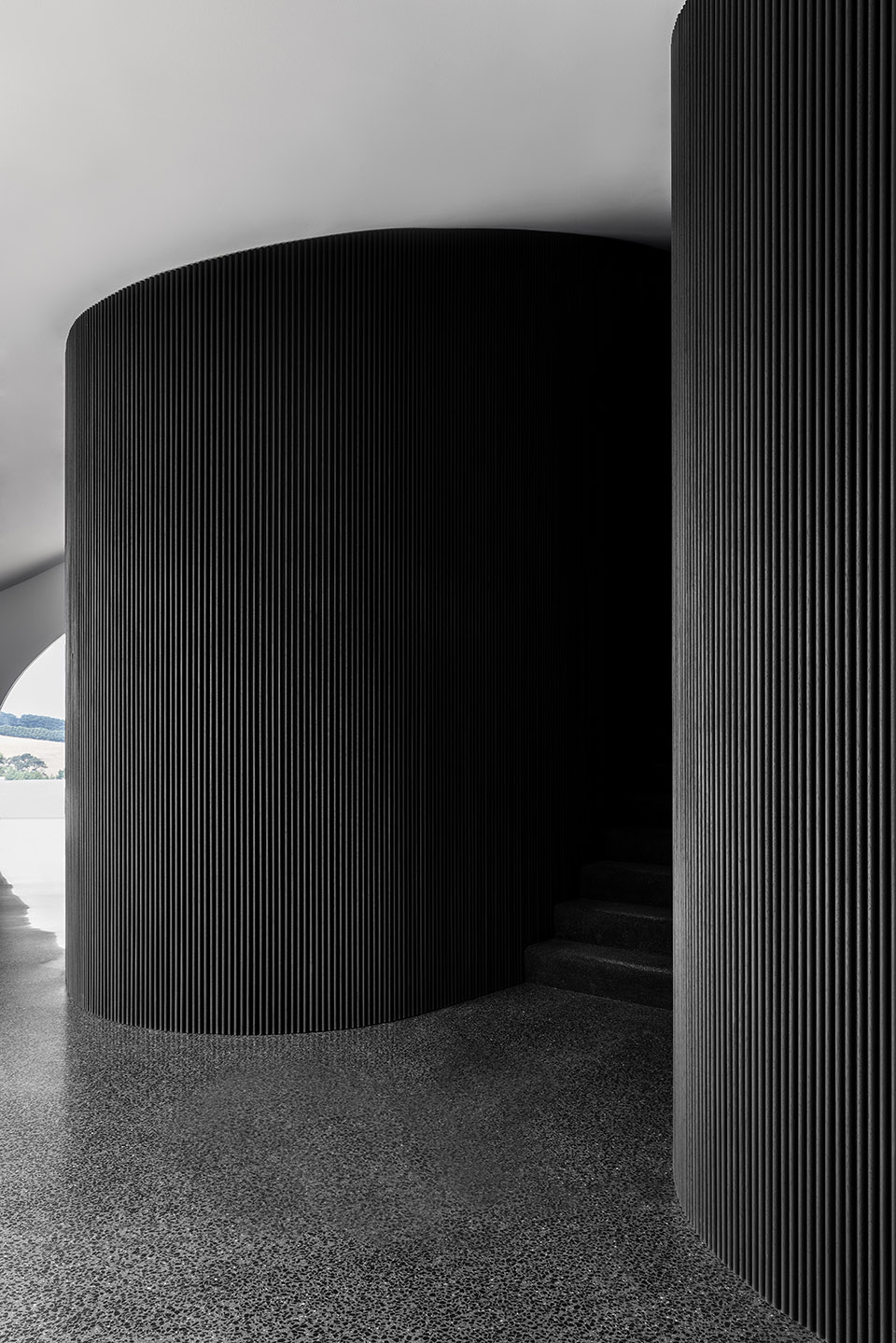 peninsula house by wood marsh