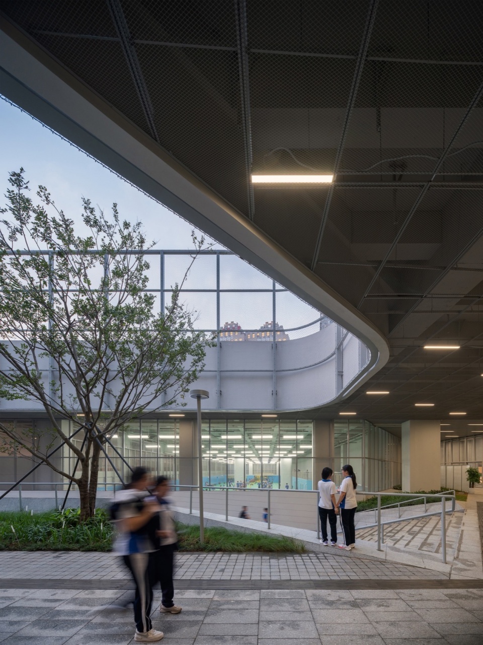 Futian High School Campus China by reMIXstudio