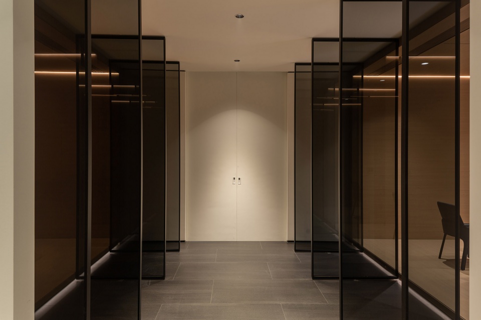 cloud life board exhibition hall by a n d design