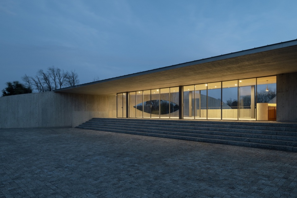 jiapeng village service station by zhaoyang architects