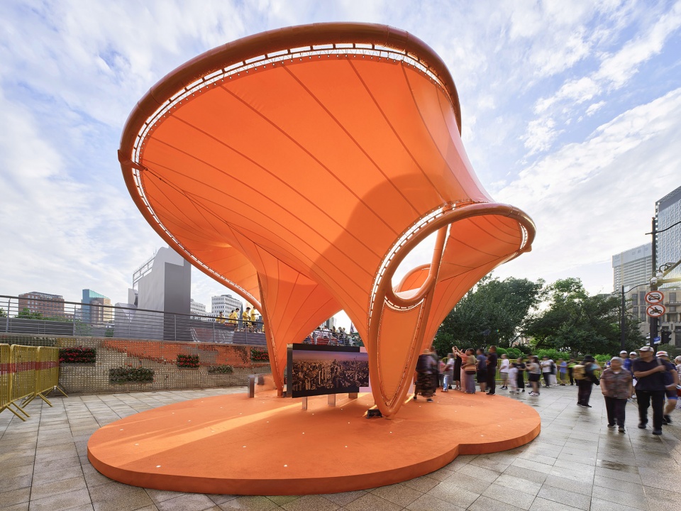 the eddy pavilion by atelier zeros