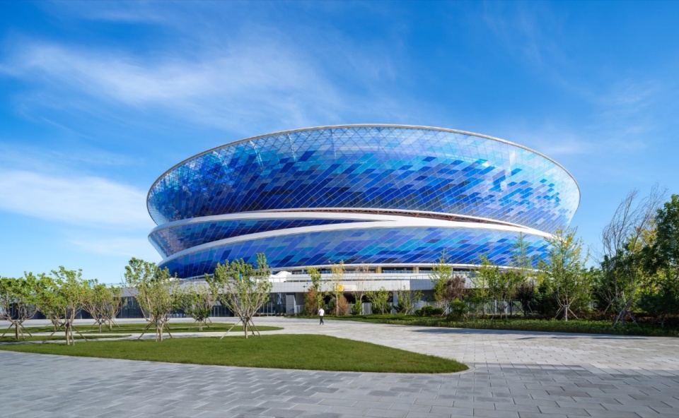 Dalian Suyu Bay Football Stadium by hit
