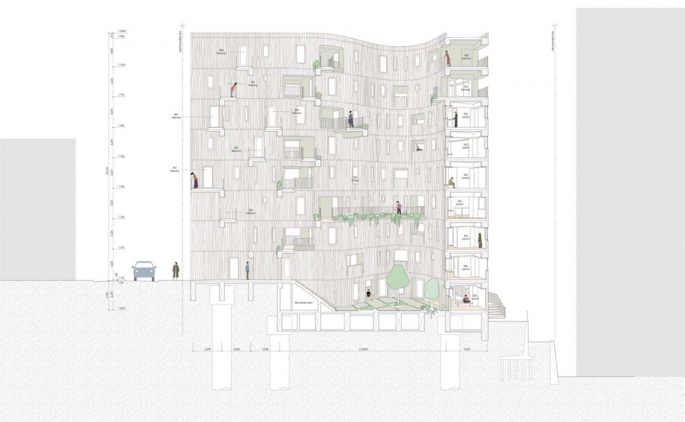 Tenjincho Place by Hiroyuki Ito Architect