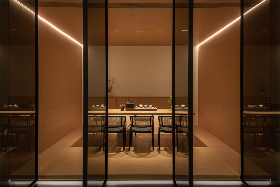 cloud life board exhibition hall by a n d design