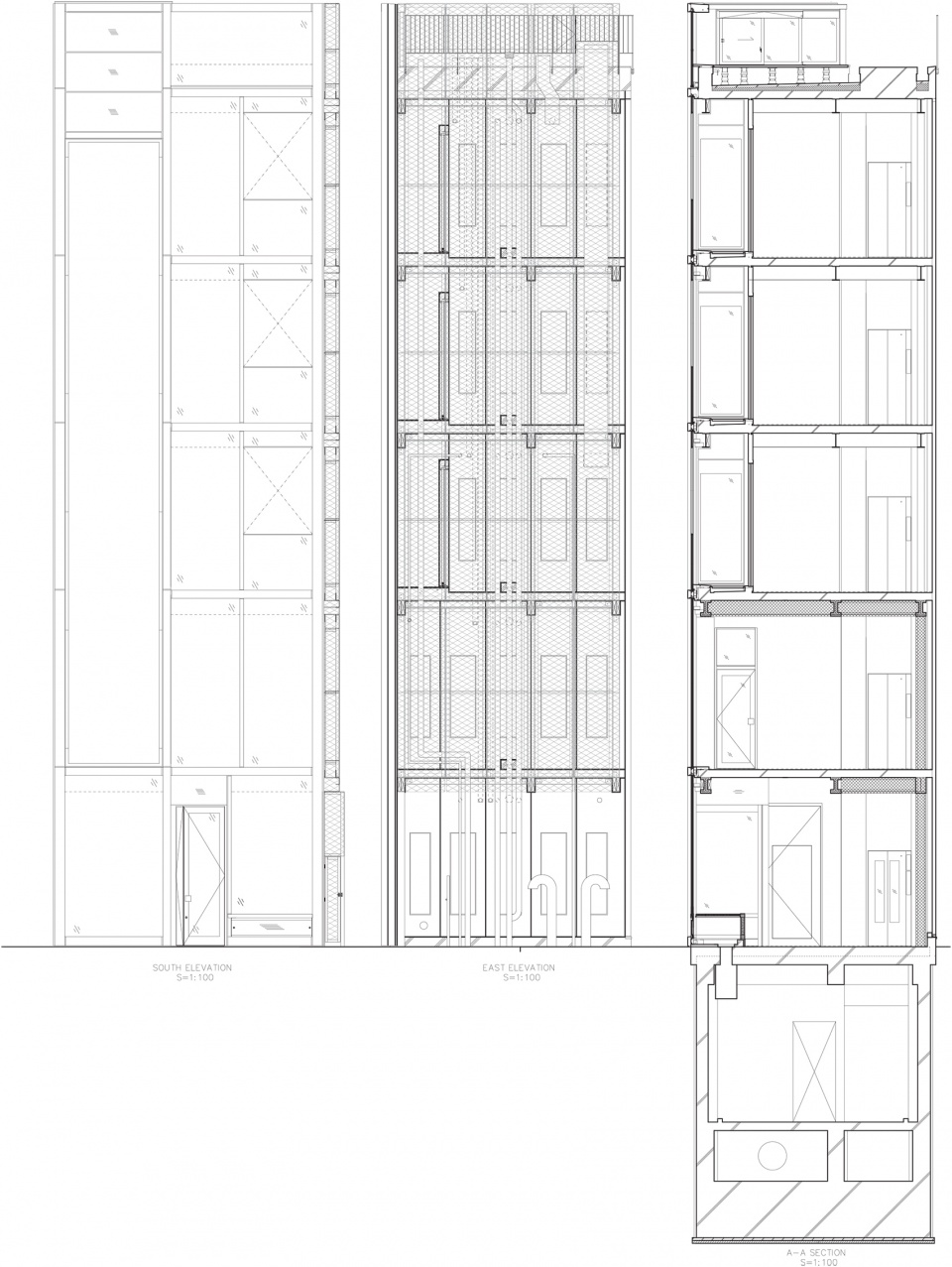 ginza extra small building by key operation inc architects