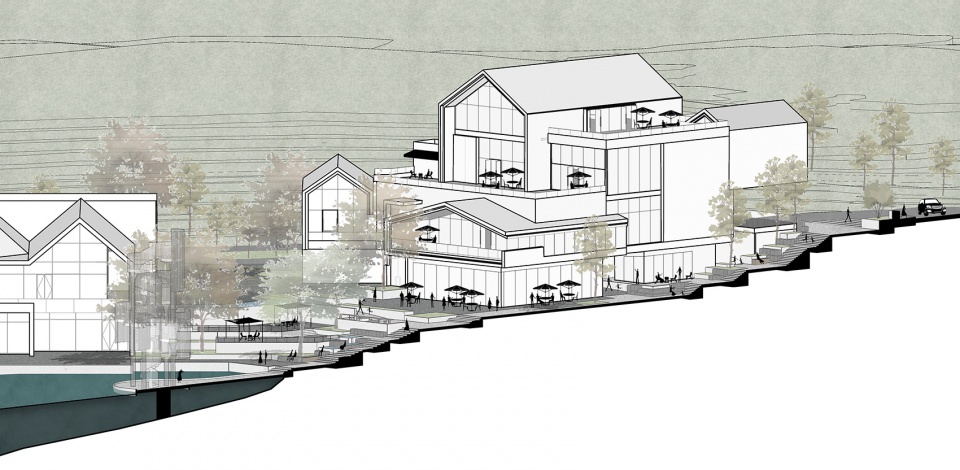 landscape design of tianfu food island phase 2 by yudao studio