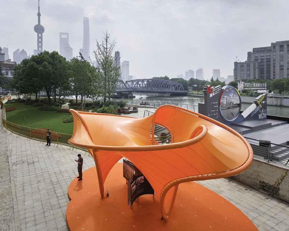 the eddy pavilion by atelier zeros