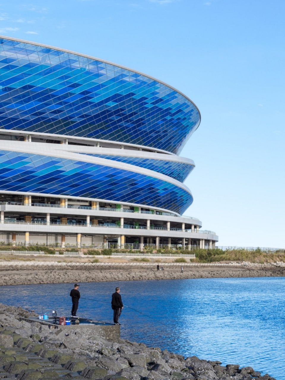 Dalian Suyu Bay Football Stadium by hit