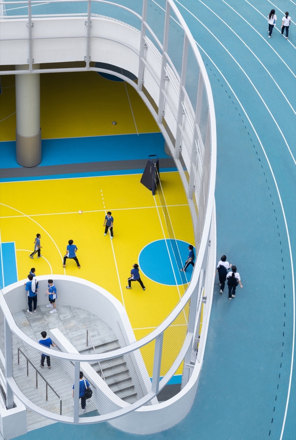 Futian High School Campus China by reMIXstudio