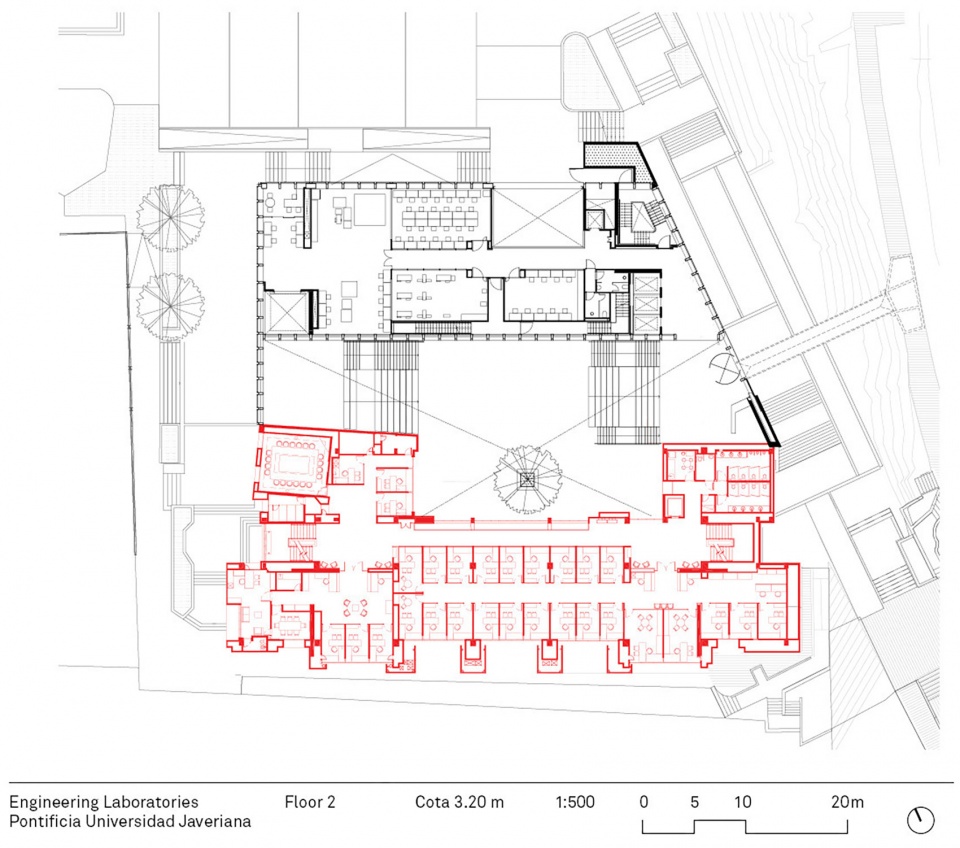 engineering laboratories at pontificia universidad javeriana by juan pablo ortiz taller architects