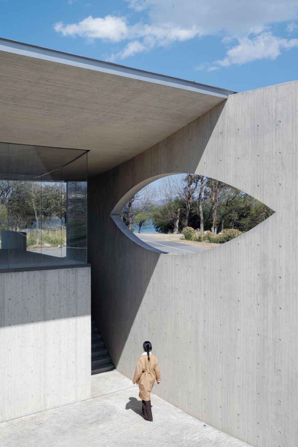 jiapeng village service station by zhaoyang architects