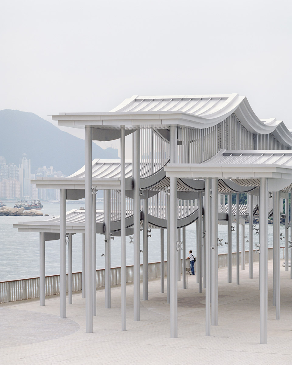 cheung sha wan pier canopy by new office works