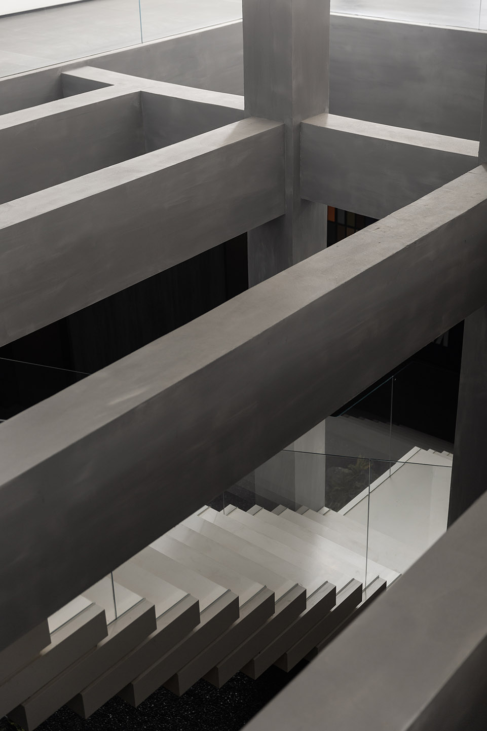 cloud life board exhibition hall by a n d design