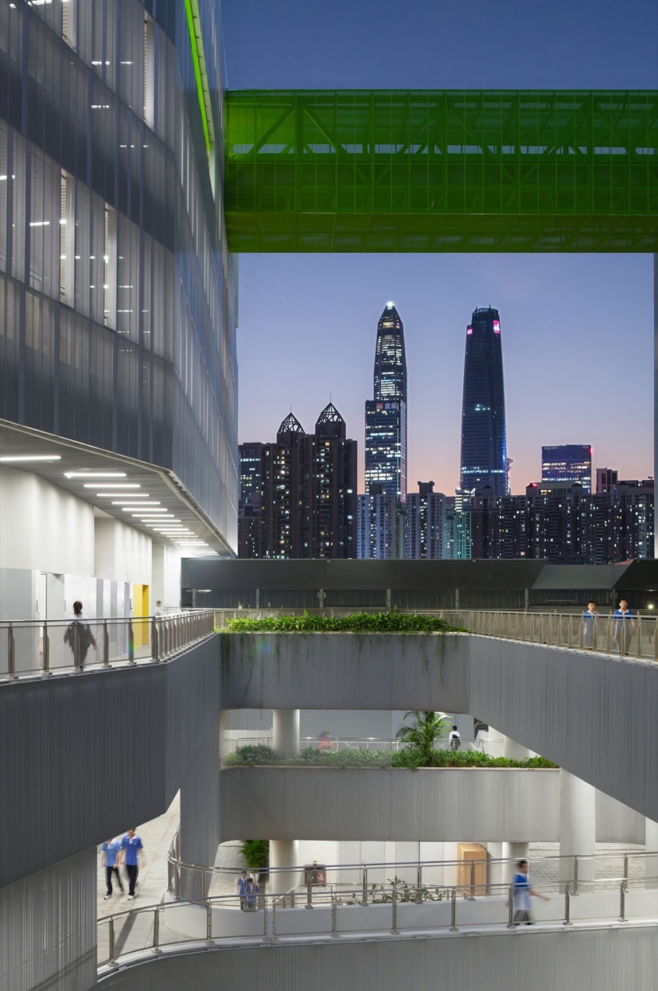 Futian High School Campus China by reMIXstudio