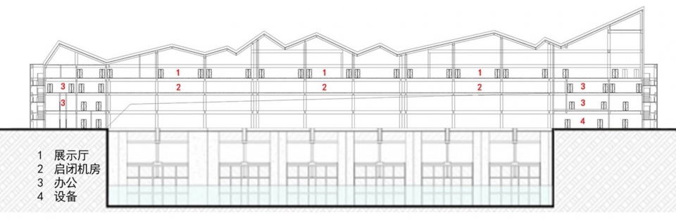 Guangde Water Exhibition Hall China by HM International