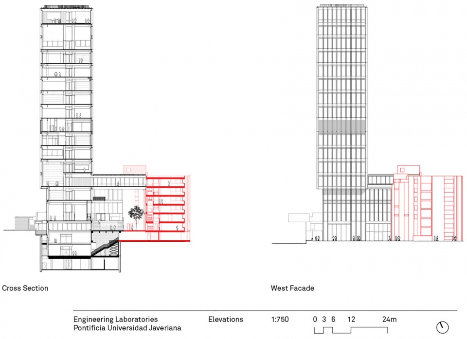 engineering laboratories at pontificia universidad javeriana by juan pablo ortiz taller architects