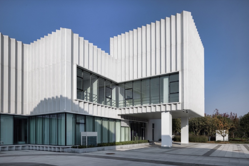 nanyang world rose grand view garden scientific research building design by atelier folie